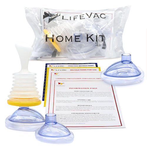 LifeVac Home Kit - LifeVac - Choking Rescue Device for Adult and Children Portable Airway Clearance Device