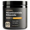 Flostmourne NAD Supplement - NAD Nicotinamide Riboside 900 mg Resveratrol Quercetin - NAD Supplement for Anti-Aging Energy Focus - 80 Capsules